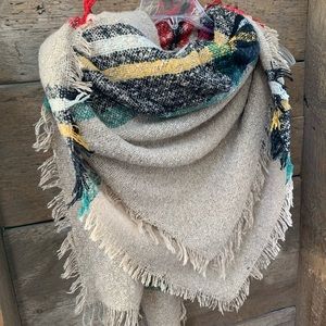 Cozy blanket scarf
